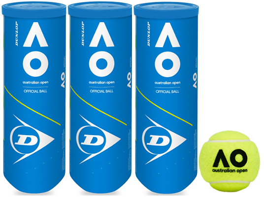 dunlop australian open tennis balls